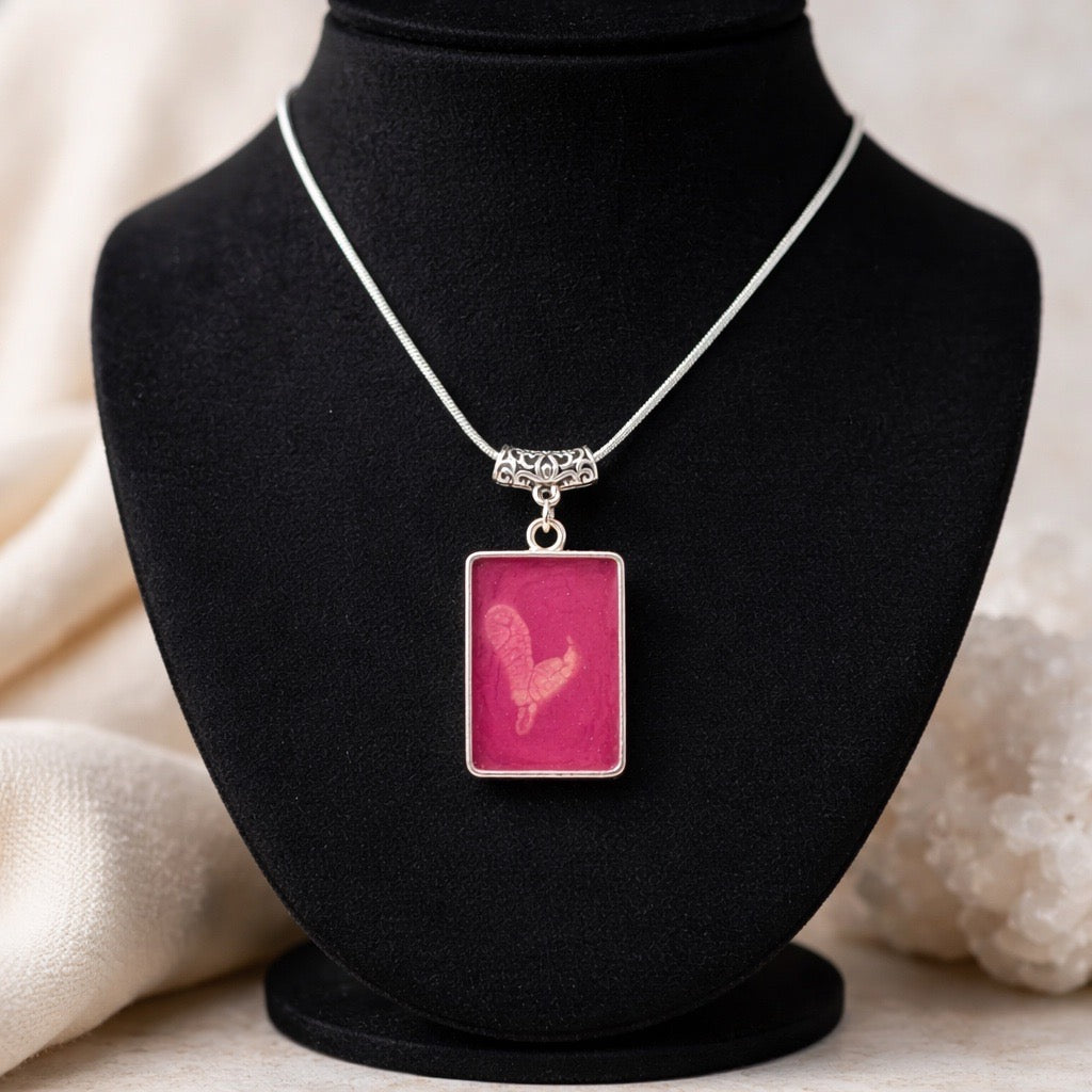 Resin Art Necklaces