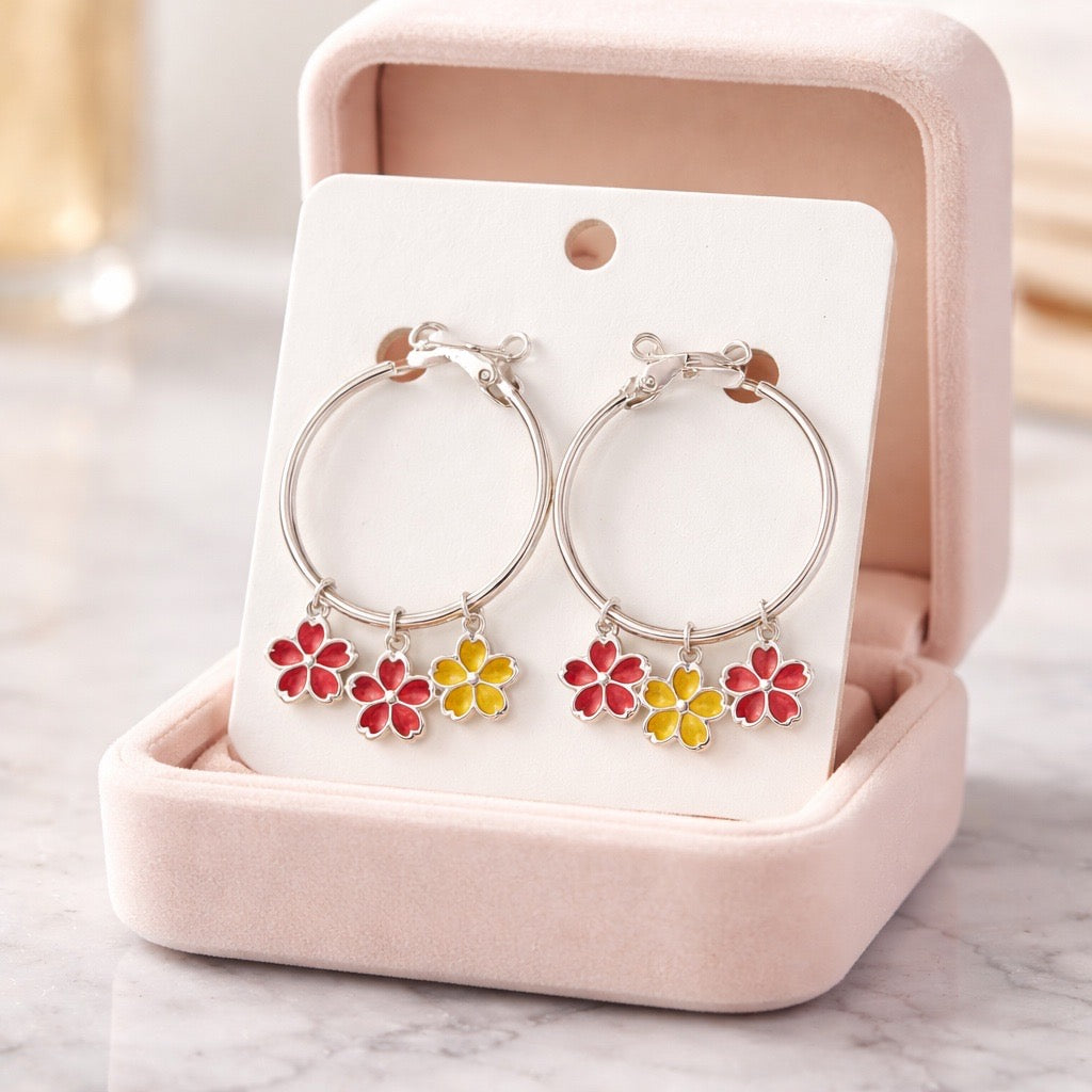 Resin Art Earrings