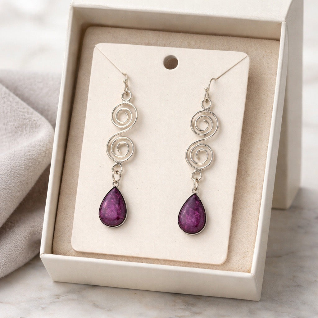 Fluid Art Earrings