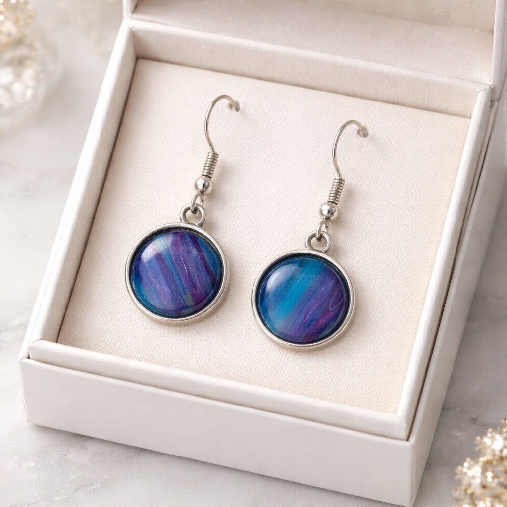 Fluid Art Earrings