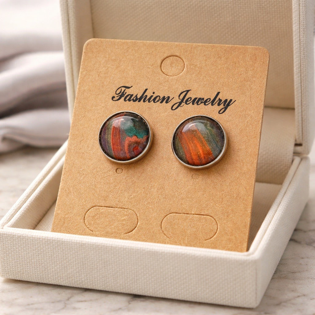 Fluid Art Earrings