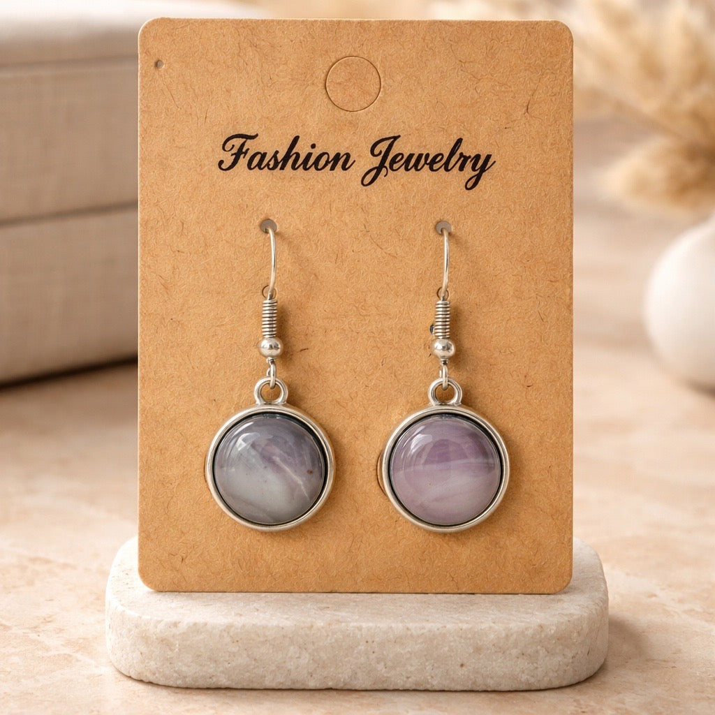 Fluid Art Earrings