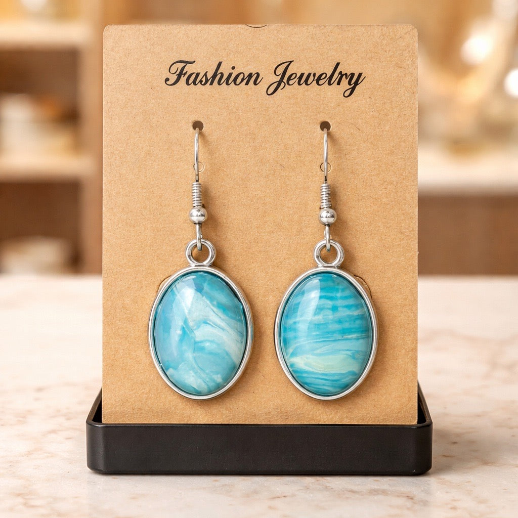 Fluid Art Earrings