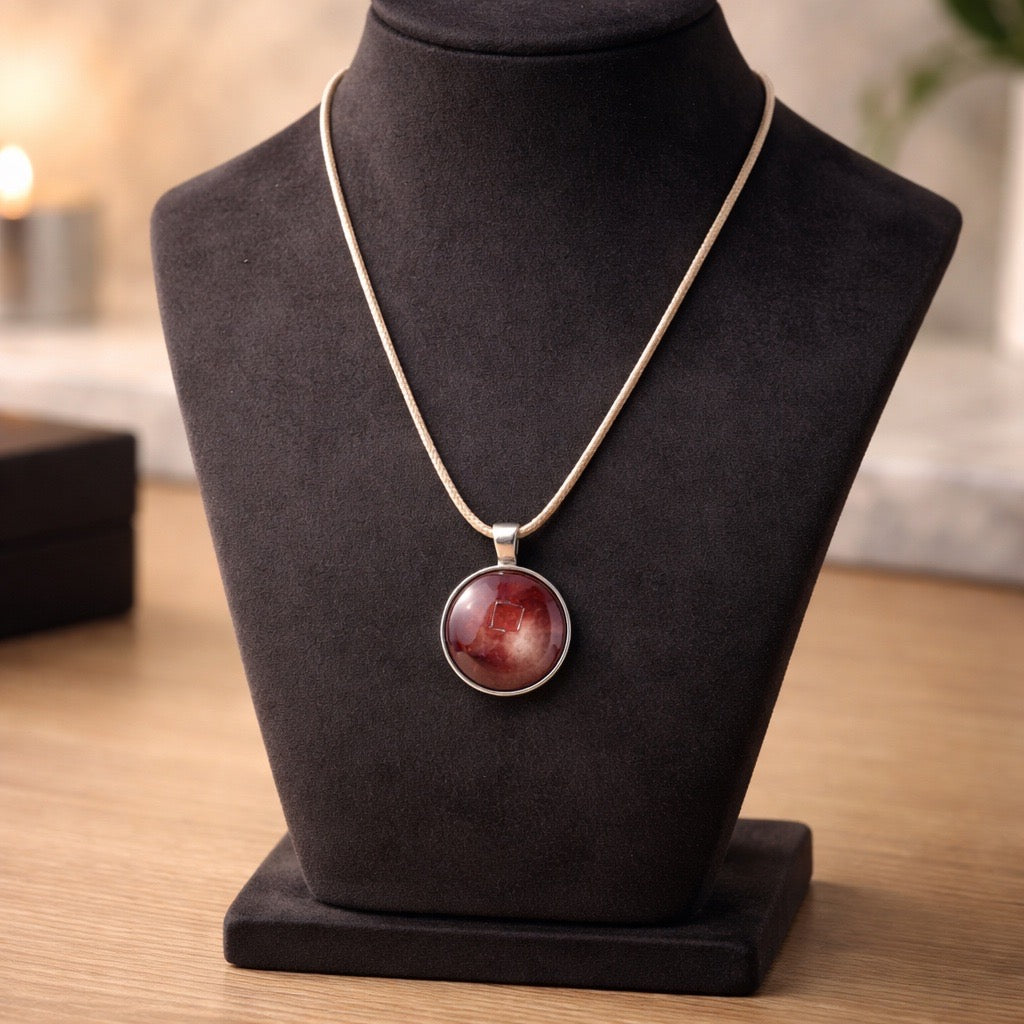Fluid Art Necklace